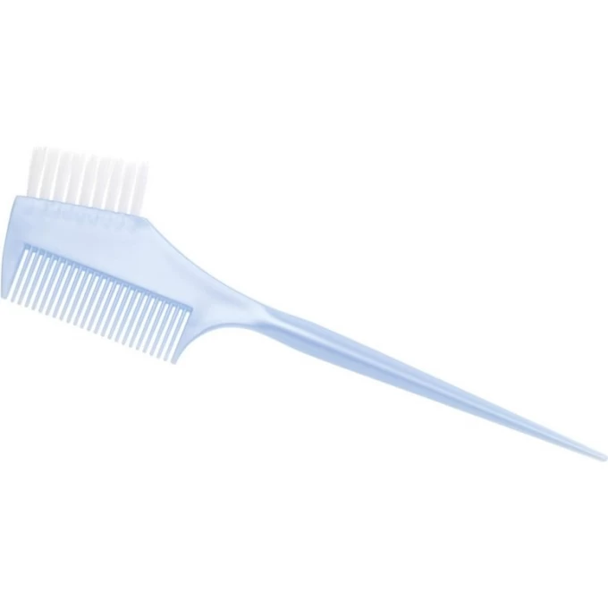 Кисть для окрашивания волос с расческой DEWAL JPP049D-1 blue Кисть для окрашивания волос с расческой DEWAL JPP049D-1 blue