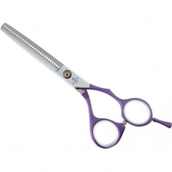 Парикмахерские ножницы COLOR STEP филировочные 28 зубцов 5,5" DEWAL ML55AS-PR