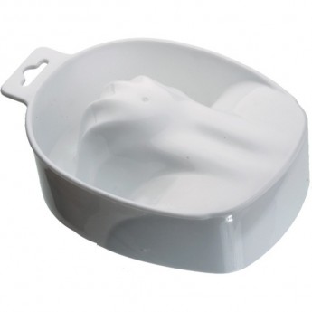 Чаша для маникюра DEWAL T-1242 Б белая